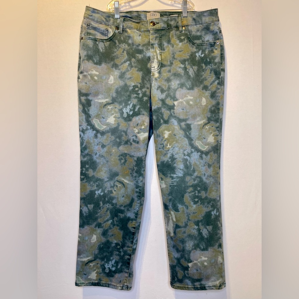 Logo Lori Goldstein 16 Floral Jeans